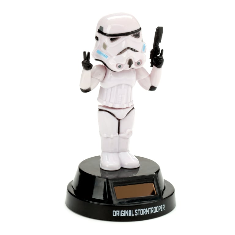 Collectable The Original Stormtrooper Peace Solar Powered Pal - CE Marked Licensed Action Figure Toy