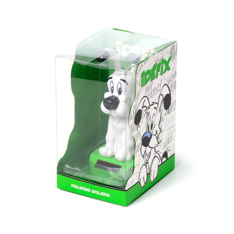 Asterix Solar Powered Collectible Idefix (Dogmatix) Figurine - Licensed Home Decor Collectibles
