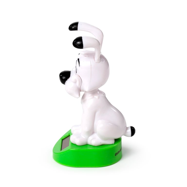 Asterix Solar Powered Collectible Idefix (Dogmatix) Figurine - Licensed Home Decor Collectibles