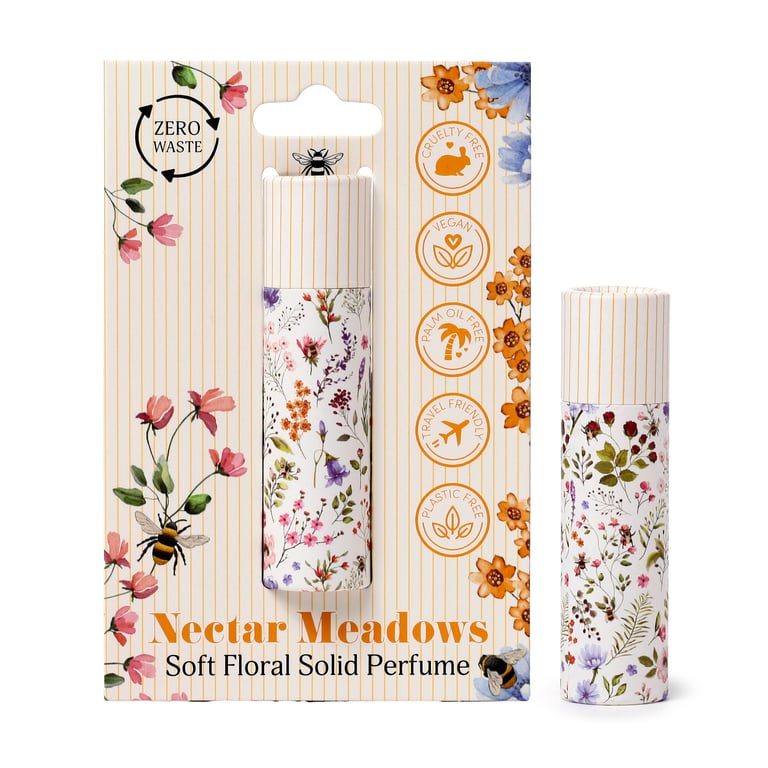 Nectar Meadows Solid Perfumed Stick Balm - Eco Friendly & Cruelty Free