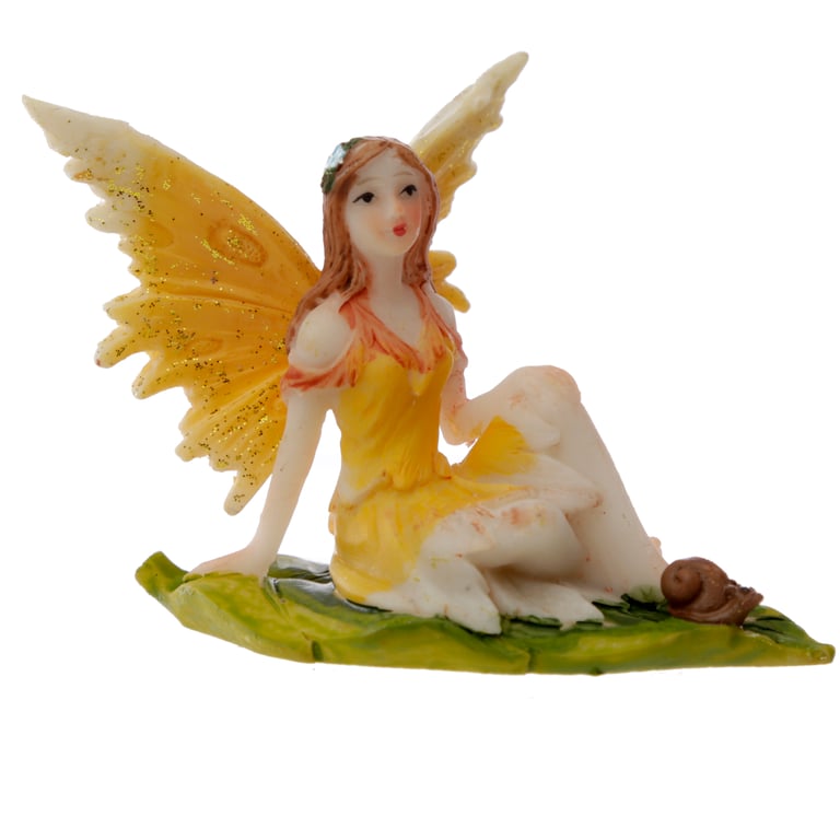 Flora and Fauna Resin Flower Fairy Figurine Home Garden Ornament