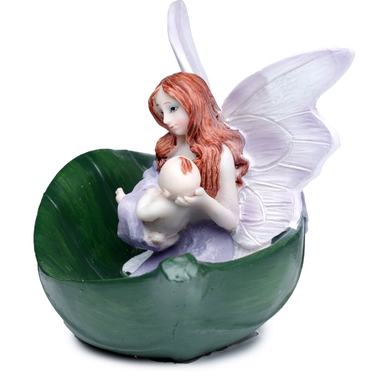 Lilac Fairies - Forest Mother Fairy Resin Figurine Decoration