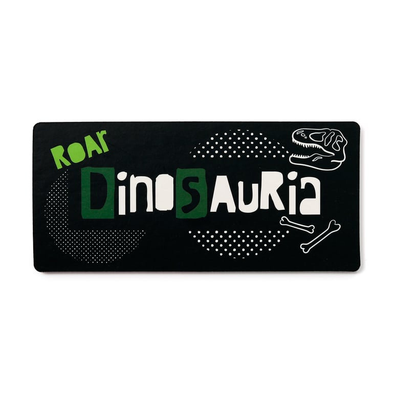 Kids Dominoes Set - Dinosauria, 28 Piece Educational Game for Children Aged 3 Years