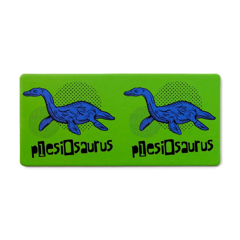 Kids Dominoes Set - Dinosauria, 28 Piece Educational Game for Children Aged 3 Years