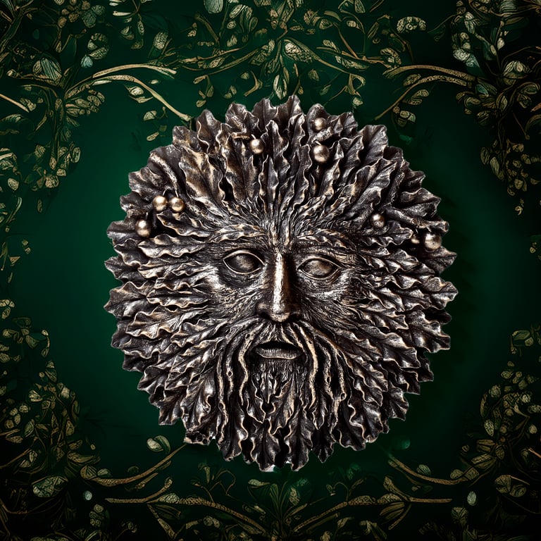 Fantasy Treeman Resin Wall Plaque - Indoor Decor with Wall Mount Option