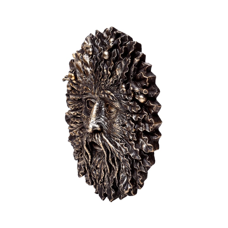 Fantasy Treeman Resin Wall Plaque - Indoor Decor with Wall Mount Option