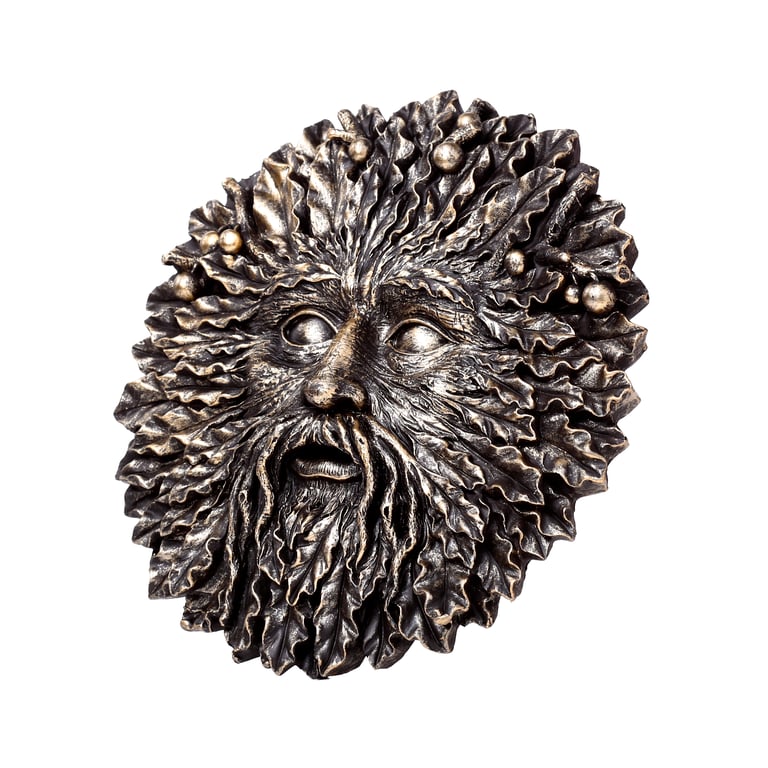 Fantasy Treeman Resin Wall Plaque - Indoor Decor with Wall Mount Option