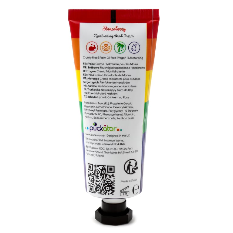 Moisturising Hand Cream 75ml - Cruelty Free & Vegan Formula with Gingerbread Fragrance
