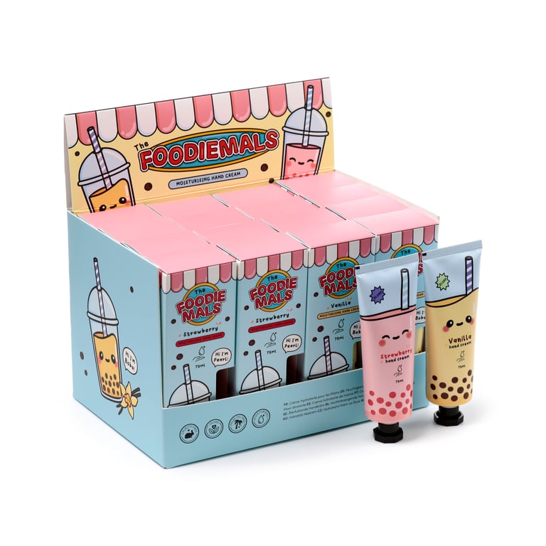 Moisturising Hand Cream 75ml - Cruelty Free & Vegan Strawberry Vanilla Scent
