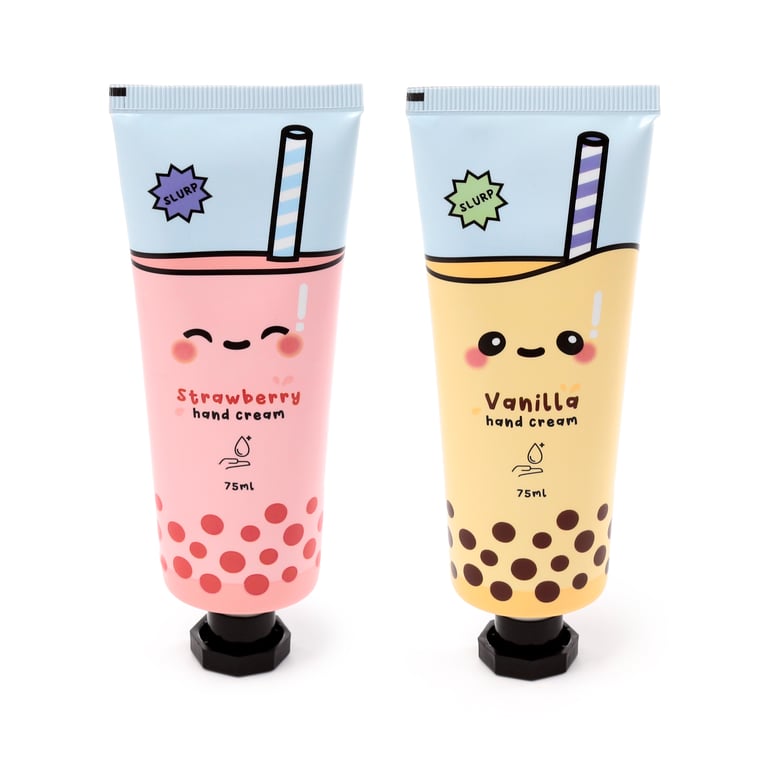 Moisturising Hand Cream 75ml - Cruelty Free & Vegan Strawberry Vanilla Scent