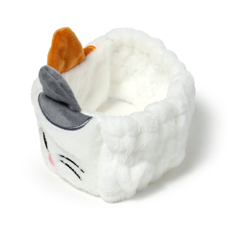 Adoramals Lola the Cat Plush Headband - One Size, Machine Washable Polyester