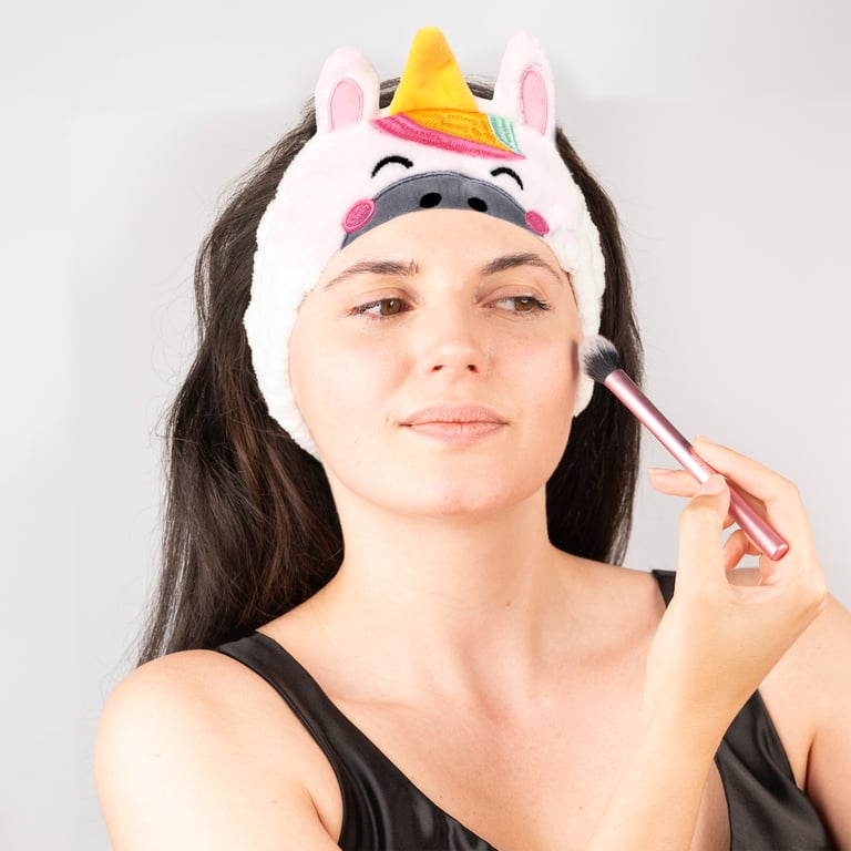 Adoracorns Astra Plush Unicorn Headband - One Size, Machine Washable