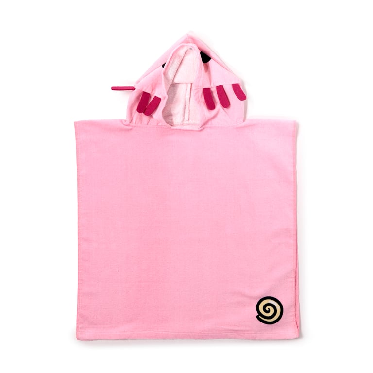 Kids Hooded Towel - 100 Cotton Maddie the Axolotl Home Essentials