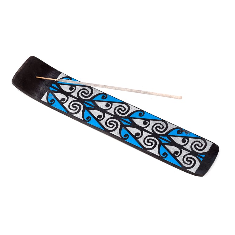 Mango Wood Ashcatcher - Incense Holder & Tribal Decorative Stand