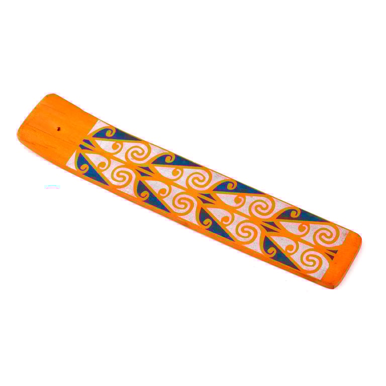 Mango Wood Ashcatcher - Incense Holder & Tribal Decorative Stand