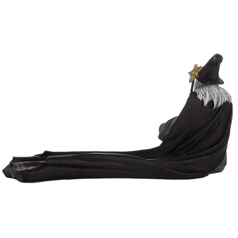 Resin Sorcerer Wizard Ashcatcher Incense Stick Burner