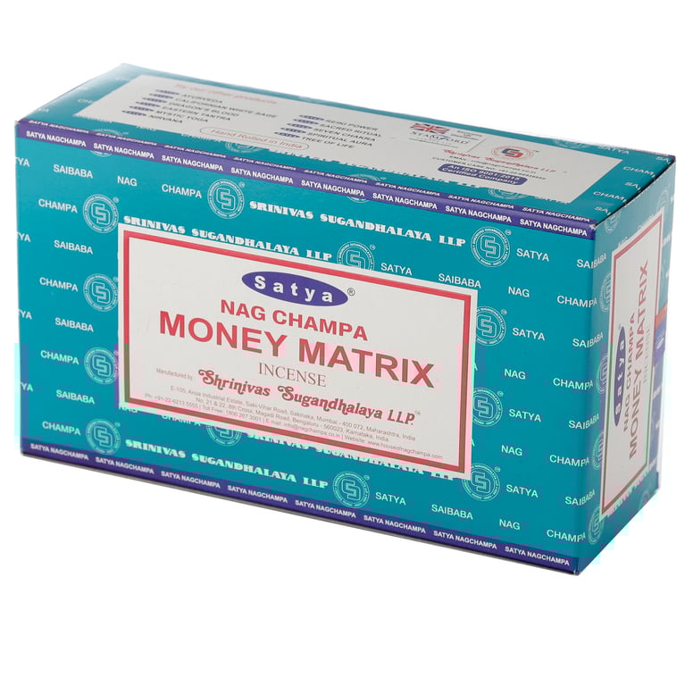 Satya Nag Champa Hand Rolled Incense Sticks - 30 Min Burn Time, Cruelty & Vegan Friendly
