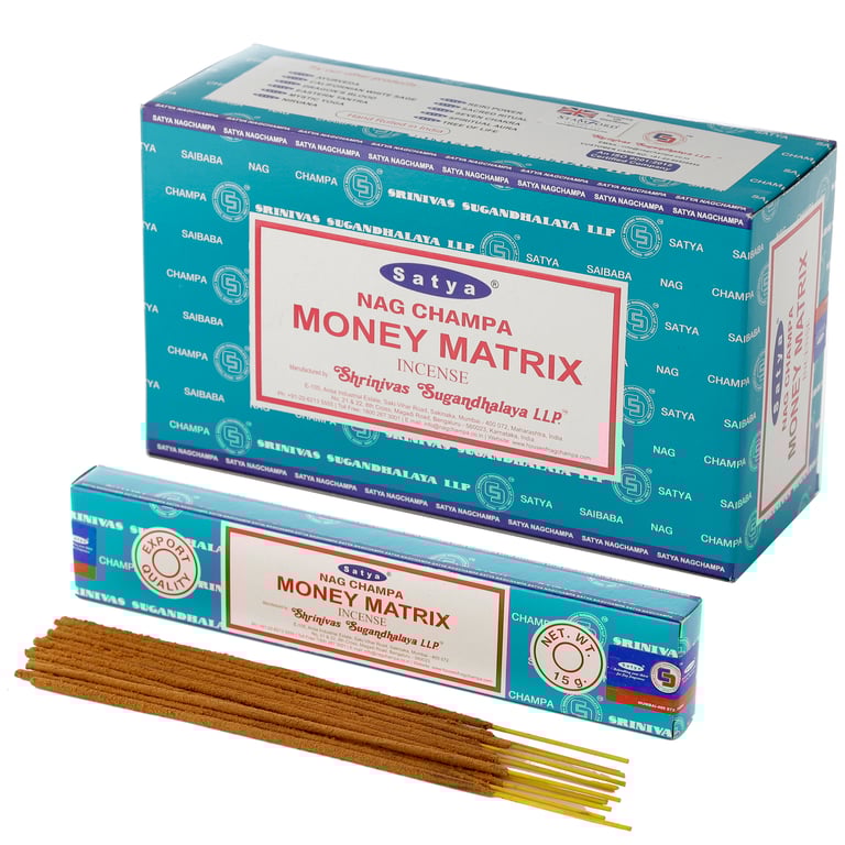 Satya Nag Champa Hand Rolled Incense Sticks - 30 Min Burn Time, Cruelty & Vegan Friendly