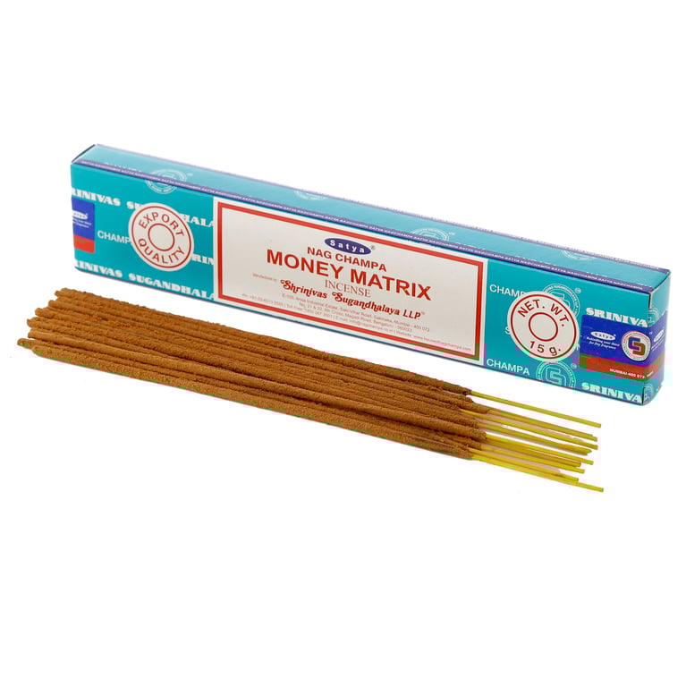Satya Nag Champa Hand Rolled Incense Sticks - 30 Min Burn Time, Cruelty & Vegan Friendly