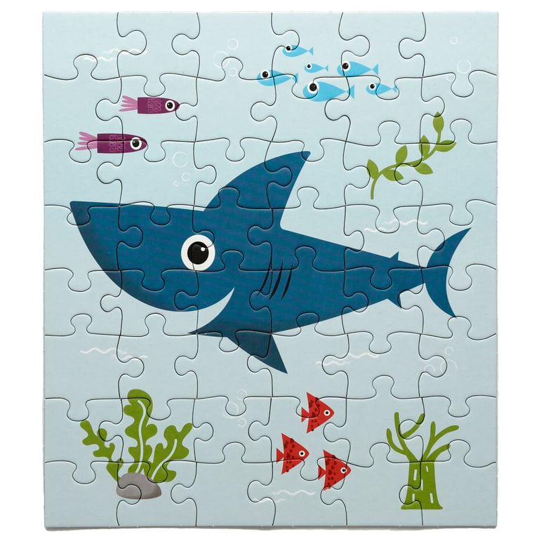 48pc Recycled Sealife Surprise Jigsaw Puzzle - Eco Friendly & Plastic Free
