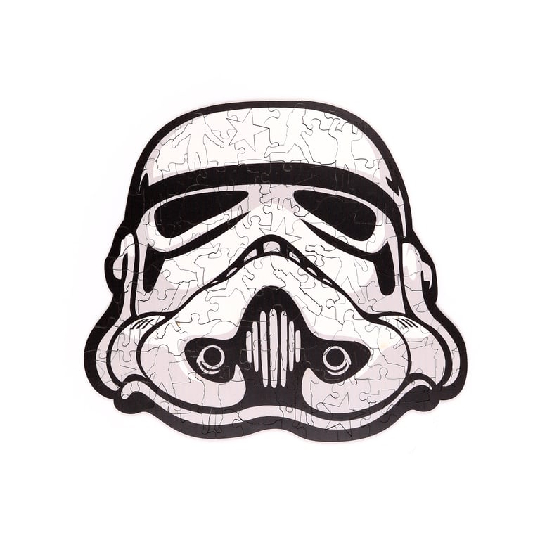 130pc Wooden Stormtrooper Jigsaw Puzzle - CE Marked & EN71 Certified