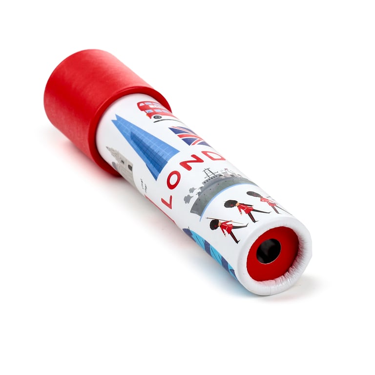 London Souvenir Polystyrene Kaleidoscope - CE Marked and EN71 Compliant Children s Toy