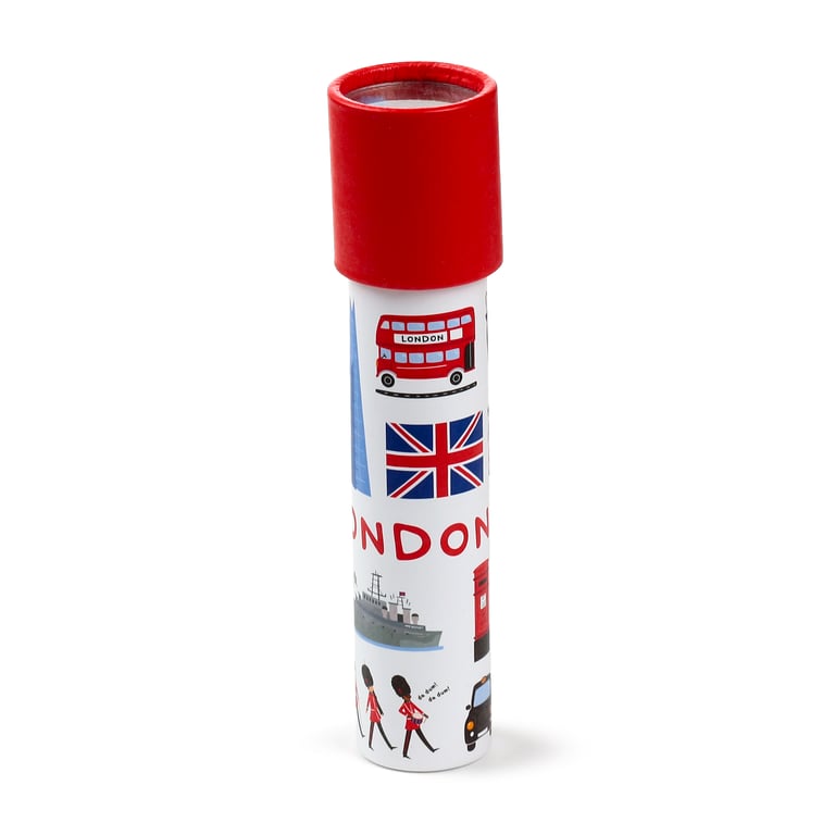London Souvenir Polystyrene Kaleidoscope - CE Marked and EN71 Compliant Children s Toy
