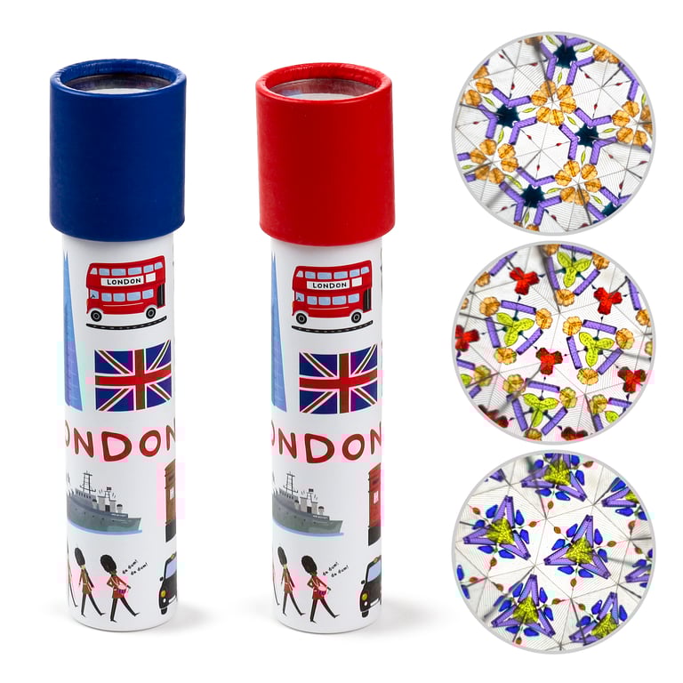 London Souvenir Polystyrene Kaleidoscope - CE Marked and EN71 Compliant Children s Toy