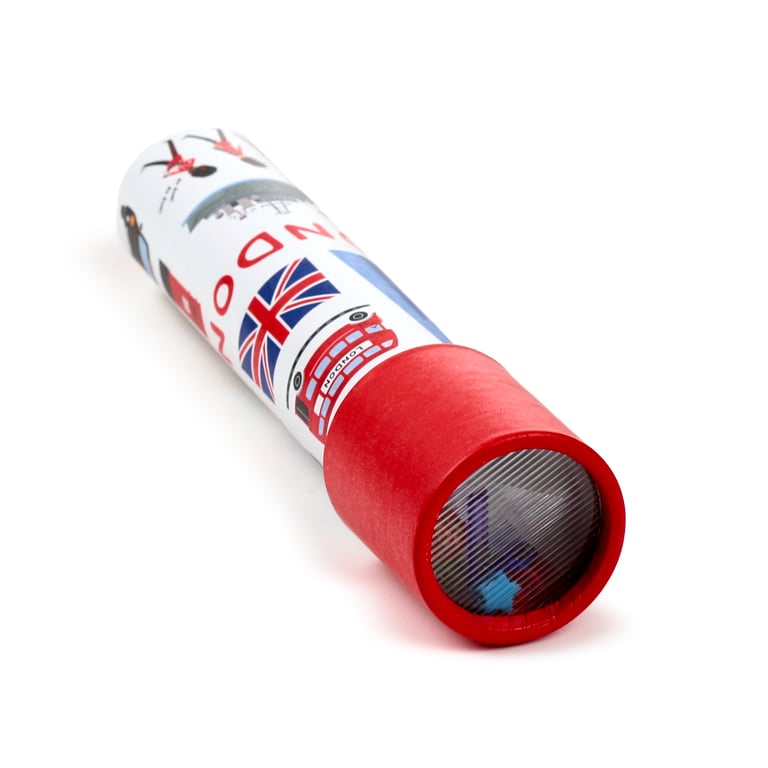 London Souvenir Polystyrene Kaleidoscope - CE Marked and EN71 Compliant Children s Toy
