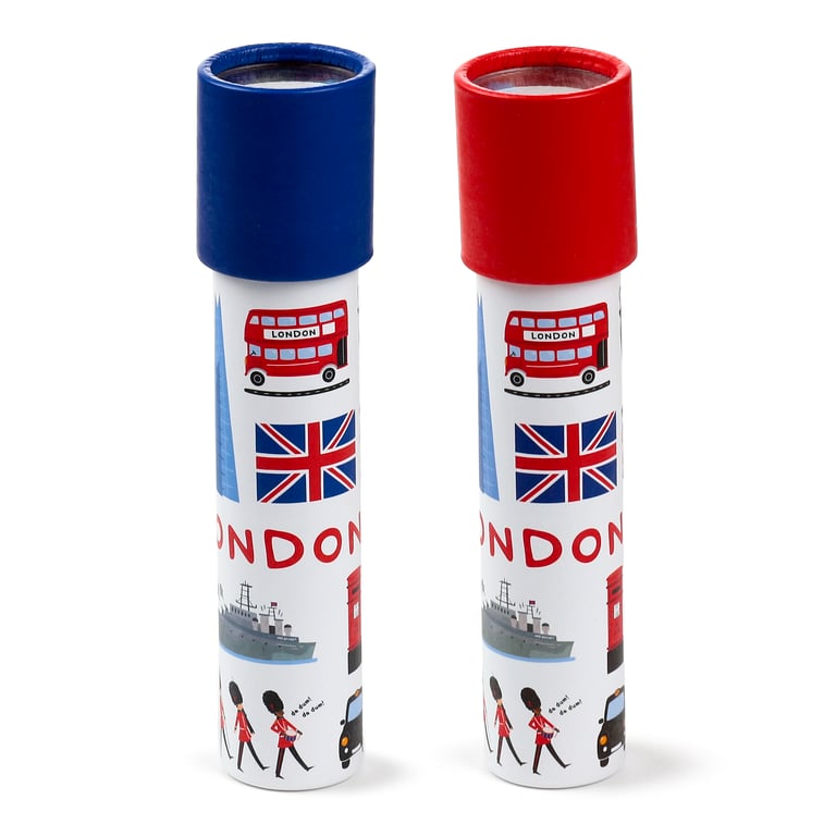 London Souvenir Polystyrene Kaleidoscope - CE Marked and EN71 Compliant Children s Toy