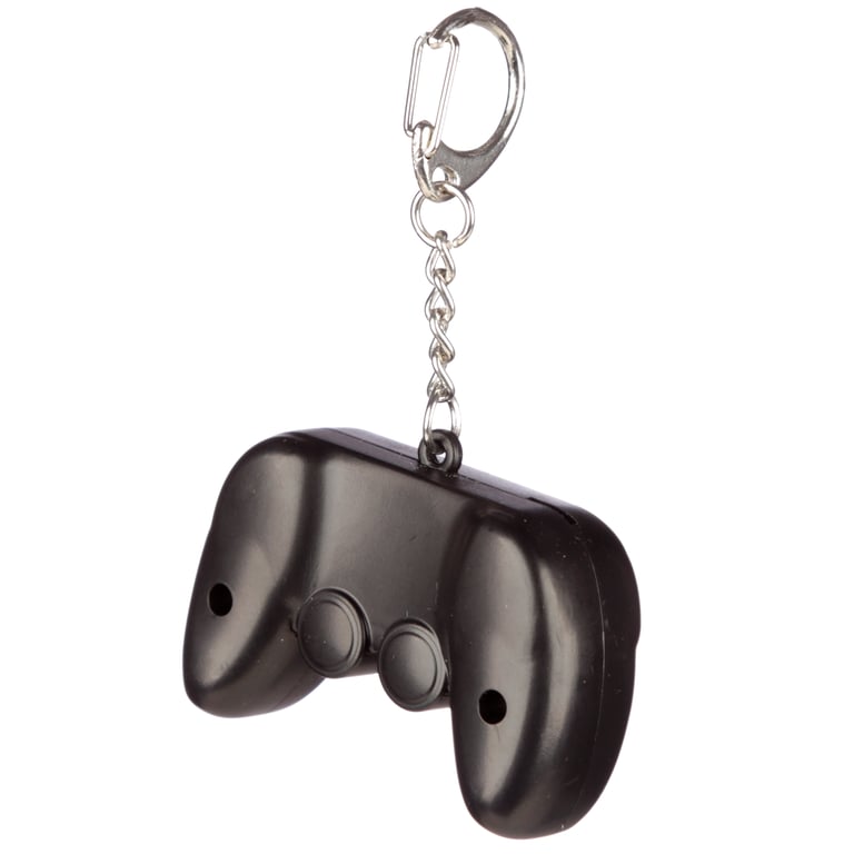 LED Light & Sound Keyring - Game Over, CE Marked, Battery Included, Retro Gaming Noise