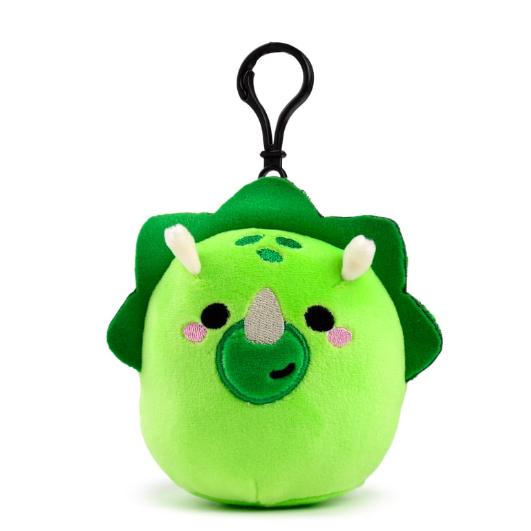 Adoramals Squidglys Plush Keyring - CE Marked Soft Toy Keychain