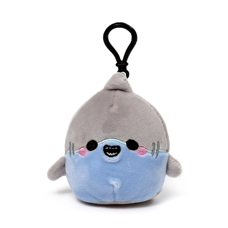 Squidglys Plush Keyring - Soft Velboa Sealife Toy CE/EN71 Compliant