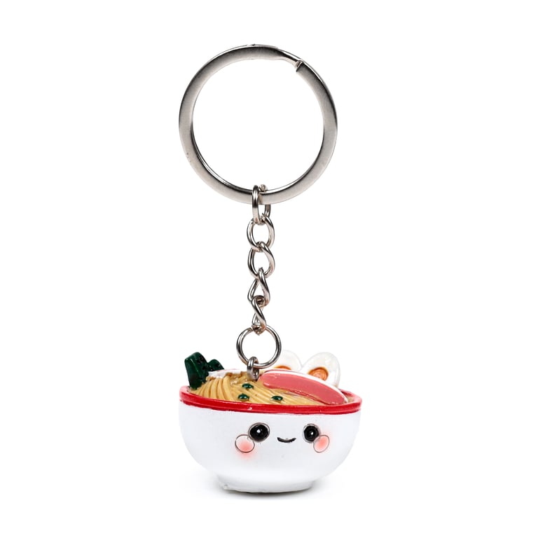 Nori the Ramen Resin and Metal Novelty Keyring