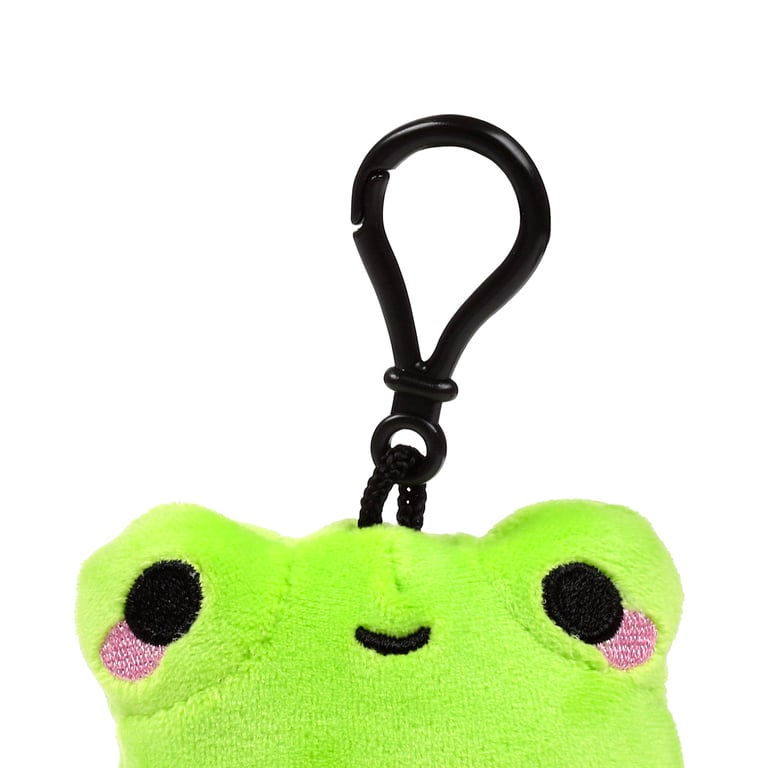 Adoramals Squidglys Plush Mini Keyring - EN71 Compliant Polyester & Nylon Kids Keychain