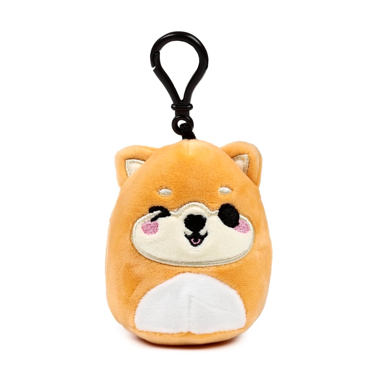 Squidglys Plush Mini Keyring - CE Marked, EN71 Compliant Toy for Kids