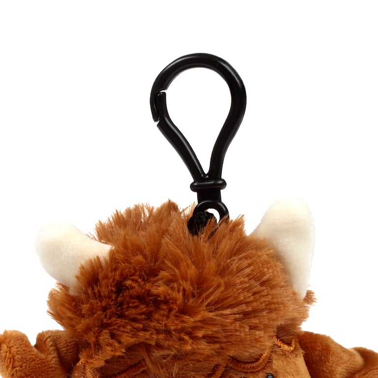 Squidglys Plush Mini Keyring - Scotland Souvenir, CE Marked & EN71 Compliant