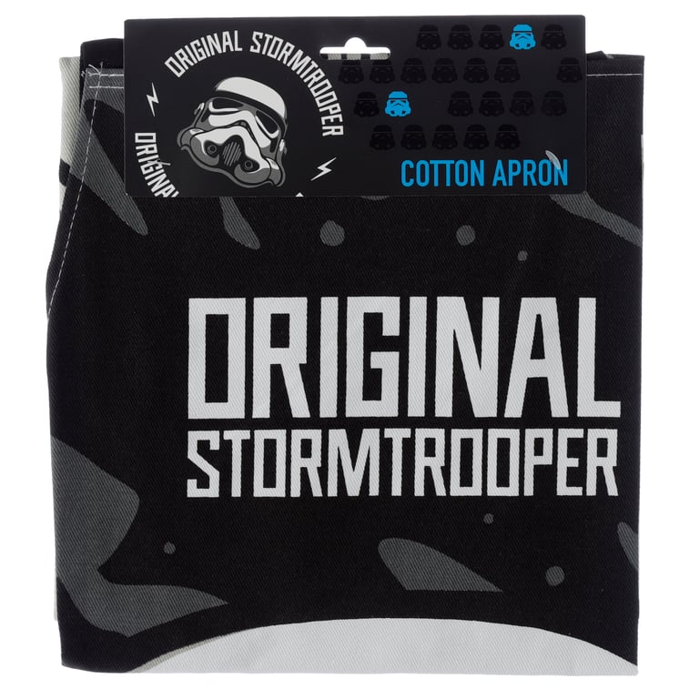 The Original Stormtrooper Licensed Cotton Apron - 100 Cotton Home Kitchen Protection