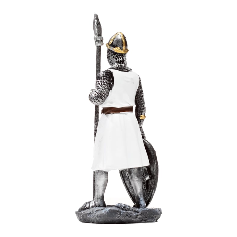 Fantasy Crusader Knight Resin Ornament Decoration Statue