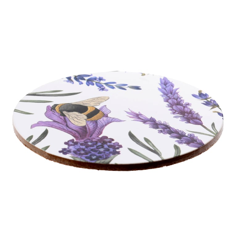 Cork Novelty Coasters - Set of 4 Eco-Friendly Home Decor