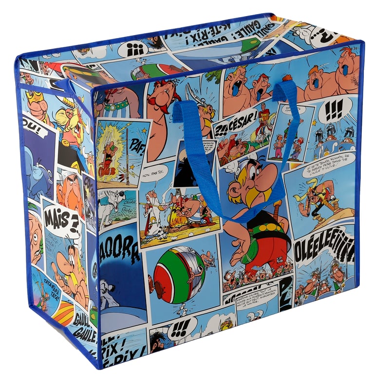 Laminated Polypropylene Laundry & Storage Bag - Official Asterix Comic Strip Licensed Design