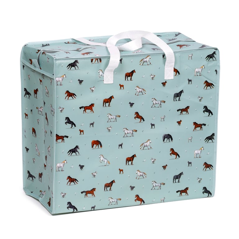Laminated Polypropylene Laundry Bag - Storage Made Easy for Willow Farm Horses