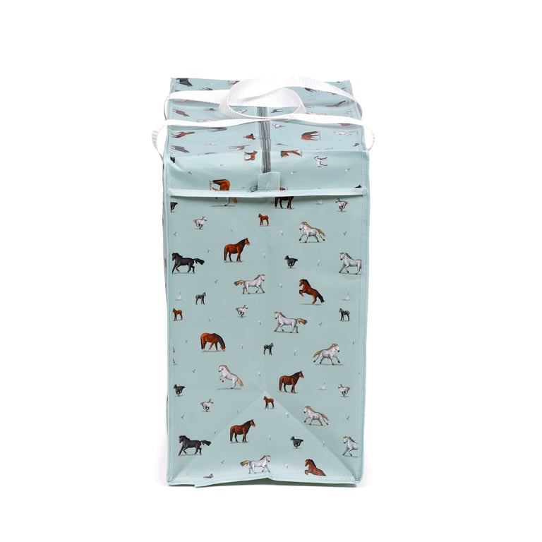 Laminated Polypropylene Laundry Bag - Storage Made Easy for Willow Farm Horses