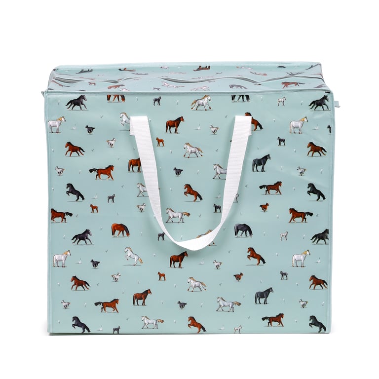 Laminated Polypropylene Laundry Bag - Storage Made Easy for Willow Farm Horses