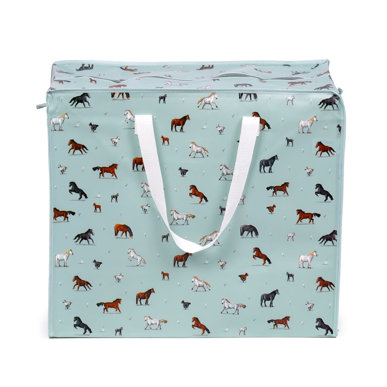 Laminated Polypropylene Laundry Bag - Storage Made Easy for Willow Farm Horses