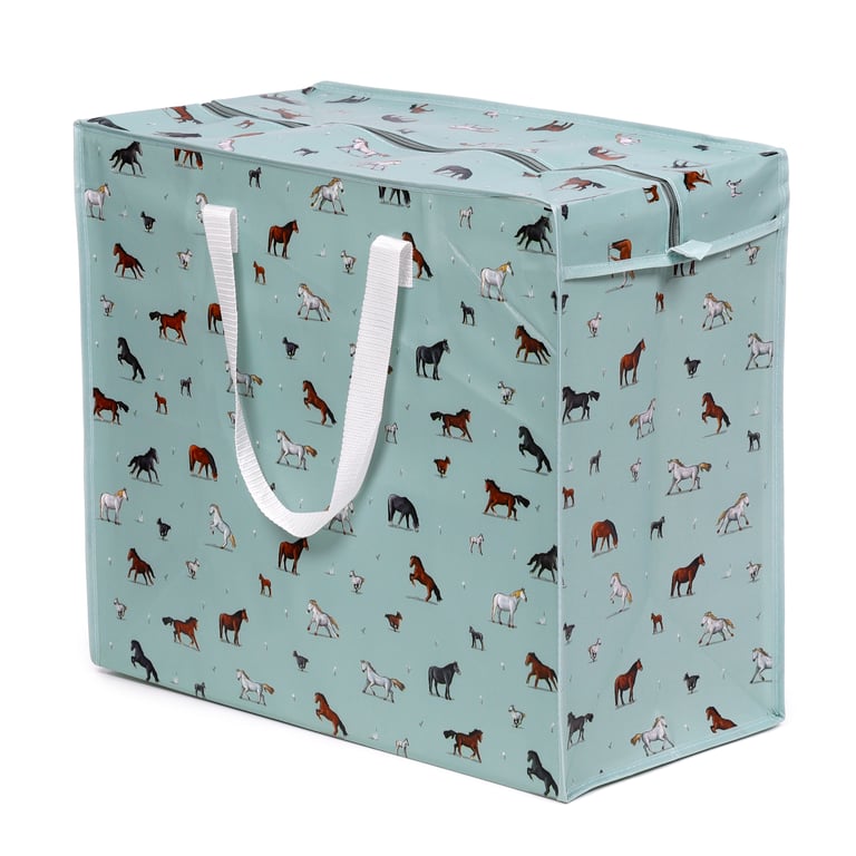 Laminated Polypropylene Laundry Bag - Storage Made Easy for Willow Farm Horses