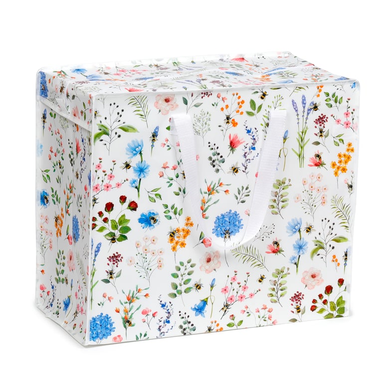 Laundry & Storage Bag - Durable Laminated Polypropylene Construction with Easy-Grip Handles
