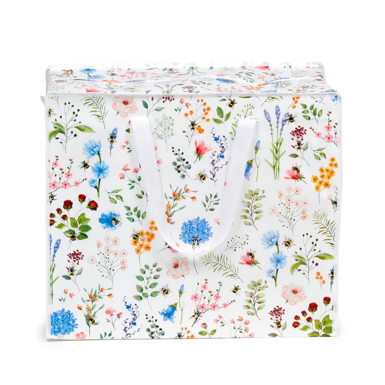 Laundry & Storage Bag - Durable Laminated Polypropylene Construction with Easy-Grip Handles