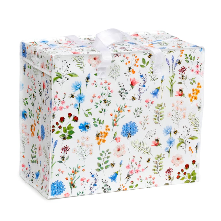 Laundry & Storage Bag - Durable Laminated Polypropylene Construction with Easy-Grip Handles