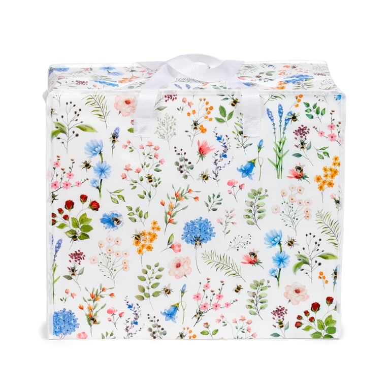 Laundry & Storage Bag - Durable Laminated Polypropylene Construction with Easy-Grip Handles